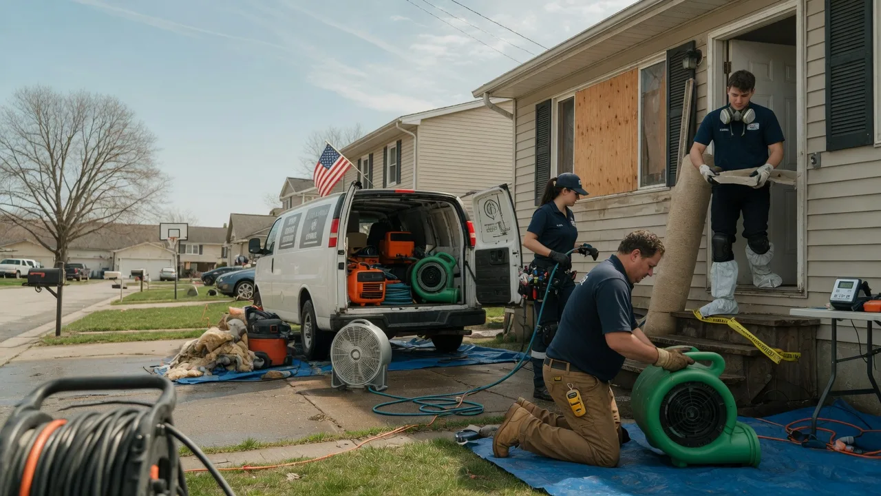 Water Damage Restoration in Milmay, NJ near me